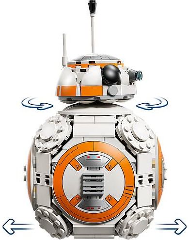 LEGO Star Wars Astromechaninis droidas BB-8