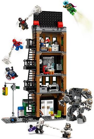 LEGO Marvel Žmogus voras prieš Misterijų: The Daily Bugle