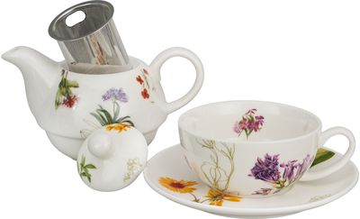 Arbatinukas su puodeliu ir arbatos sieteliu Colors of Nature