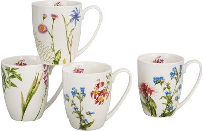 Puodelių rinkinys Colors Of Nature, 360 ml, 4 vnt.