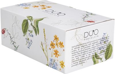 Didelio puodelio ir lėkštutės rinkinys Colors of Nature