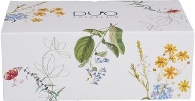 Didelio puodelio ir lėkštutės rinkinys Colors of Nature