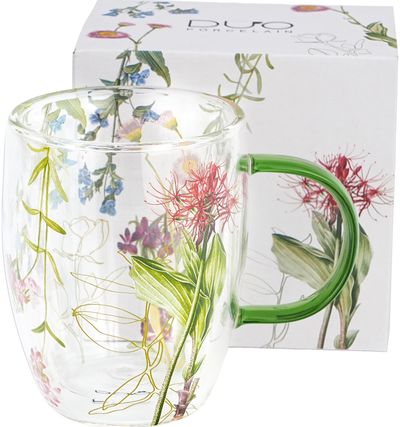 Dvigubo stiklo puodelis Colors of Nature, 350 ml