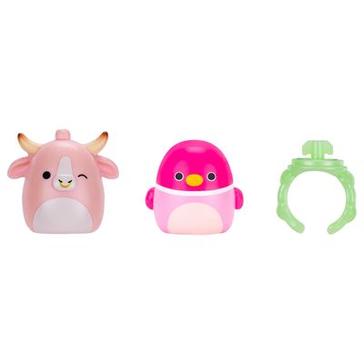 SQUISHMALLOWS SQUISH-A-LONGS Herojai-siurprizai, 2 vnt., 2,5 cm