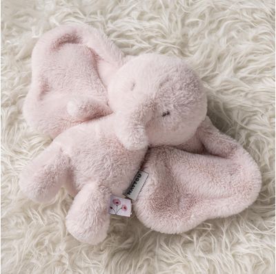 NATTOU Fanfan plush toy elephant pink, 26cm