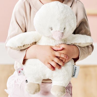 NATTOU Fanfan plush toy baby duck, 28cm