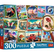 TREFL EasyPiece dėlionė Pašto ženklai, 300 det.