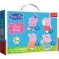 TREFL PEPPA PIG Klasikinė mažylių dėlionė Kiaulytė Pepa"