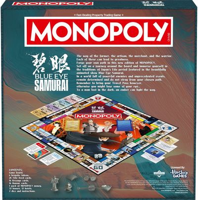 Stalo žaidimas MONOPOLY Blue Eye Samurai (EN)