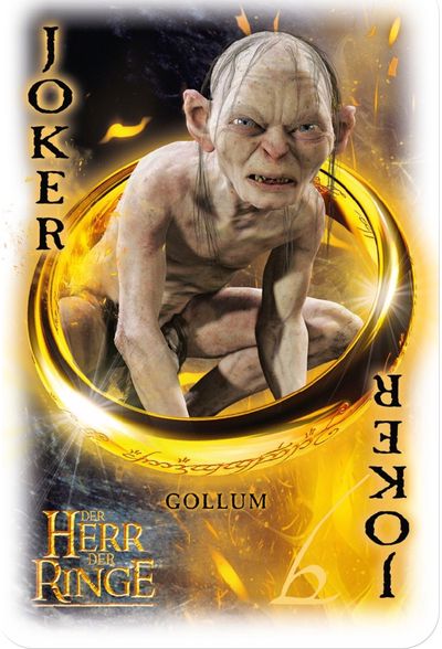 Žaidimo kortos LORD OF THE RING