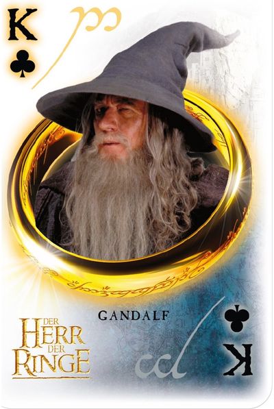 Žaidimo kortos LORD OF THE RING