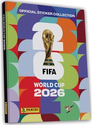 Lipdukų albumas PANINI FIFA World CUP 2026, kietu viršeliu