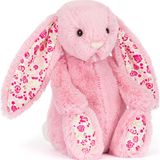 Pliušinis žaislas zuikis JELLYCAT Blushkin Blossom Luxe Bunny Original