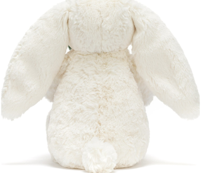 Pliušinis žaislas zuikis JELLYCAT Cream Bunny with Plant