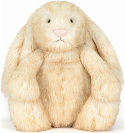 Pliušinis žaislas zuikis JELLYCAT Springlowe Luxe Bunny, didelis