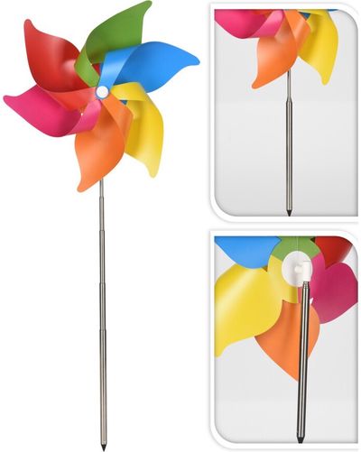 Vėjo malūnėlis WINDMILL 27 - 72 cm., su teleskopiniu kotu