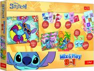 TREFL DISNEY STITCH 8in1 Mix&play stalo žaidimų rinkinys