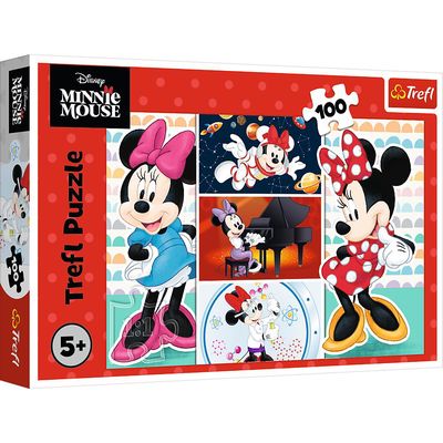 TREFL DISNEY Dėlionė Minnie-Mouse, 100 det.
