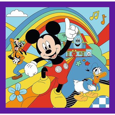 TREFL DISNEY 3 dėlionių rinkinys Mikio pelė