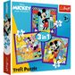 TREFL DISNEY 3 dėlionių rinkinys Mikio pelė