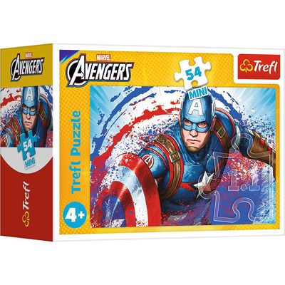 TREFL AVENGERS Mini dėlionė Keršytojai 54 det.