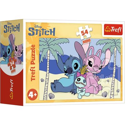 TREFL DISNEY STITCH Mini dėlionė Lilo&Stitch, 54 det.