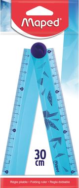 Liniuotė MAPED Open Up Arctic, perlenkiama, 15–30 cm