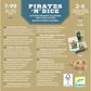 Stalo žaidimas DJECO Dice games Pirates 'n' Dice