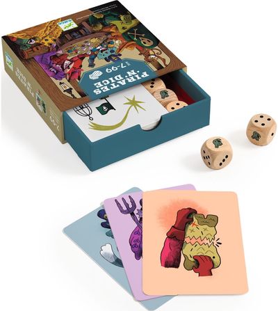 Stalo žaidimas DJECO Dice games Pirates 'n' Dice