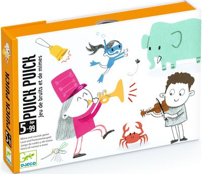 Stalo žaidimas DJECO Card game Puick! Puick!