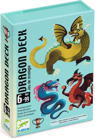 Stalo žaidimas DJECO Card game Dragon deck