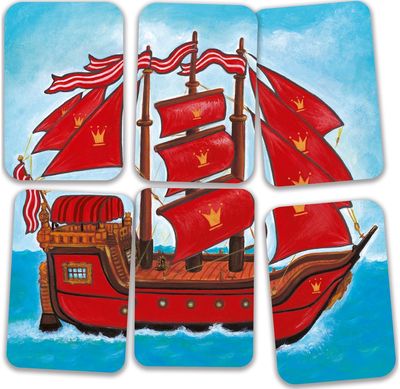 Stalo žaidimas DJECO Card game Piratatak