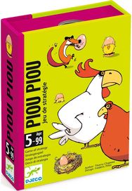 Stalo žaidimas DJECO Card game Piou Piou