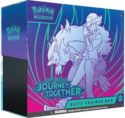 Kolekcinių kortelių rinkinys Pokémon TCG: Scarlet & Violet - Journey Together - Elite Trainer Box