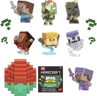 Figūrėlė kiaušinyje MINECRAFT mini siurprizas