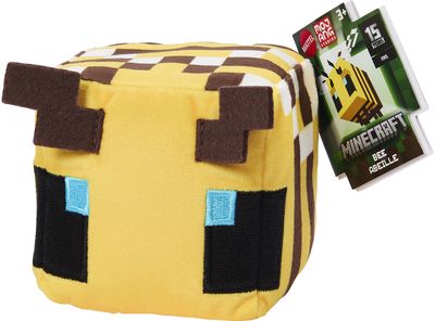 Pliušinis žaislas kubas MINECRAFT įv. rūšys