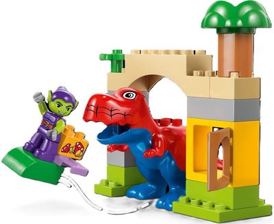 LEGO DUPLO Marvel Voriukas tiranozauras prieš Žaliąjį gobliną 10463