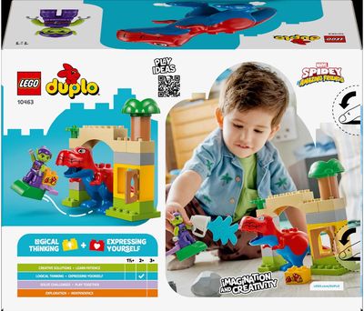 LEGO DUPLO Marvel Voriukas tiranozauras prieš Žaliąjį gobliną 10463