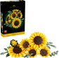 LEGO Botanicals Saulėgrąžų puokštė, gėlių dekoras, 11502