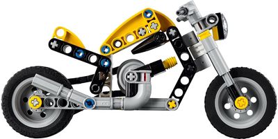 LEGO Technic Geltonas motociklas 42225