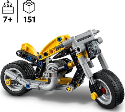 LEGO Technic Geltonas motociklas 42225