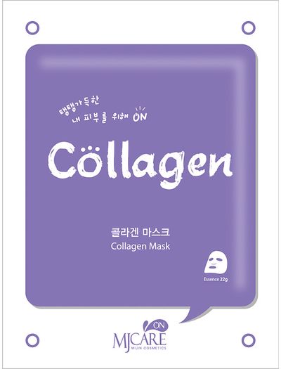 Lakštinė veido kaukė MJCARE On Collagen Mask, stangrinanti, 22 g