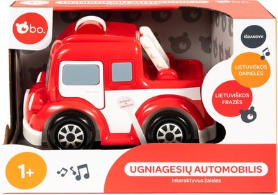 bo. Ugniagesių automobilis