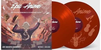 NDR Radiophilharmonie, Michael England: Epic Anime (Oxblood) 2LP