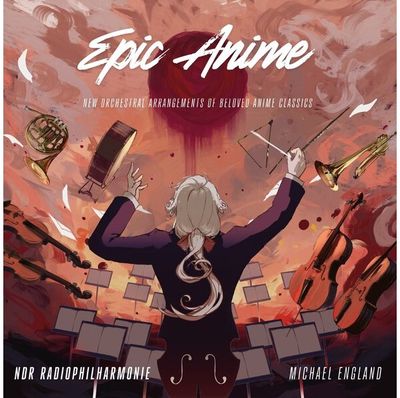 NDR Radiophilharmonie, Michael England: Epic Anime (Oxblood) 2LP
