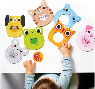 Lavinamoji dėlionė BANANAPANDA My First Puzzles Mini Me