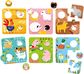 Lavinamoji dėlionė BANANAPANDA Match the Farm Animals Puzzles 2+