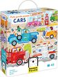 Lavinamoji dėlionė BANANAPANDA Moto Jumbo Puzzle Cars 3+