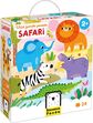 Lavinamoji dėlionė BANANAPANDA Wild Jumbo Puzzle Safari 2+