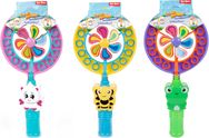 Burbulų pūtimo malūnėlis INCREDIBUBBLE Bubble Solution Pinwheel, įv. rūšių